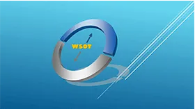 蓝色简约组合并列SWOT分析PPT图表