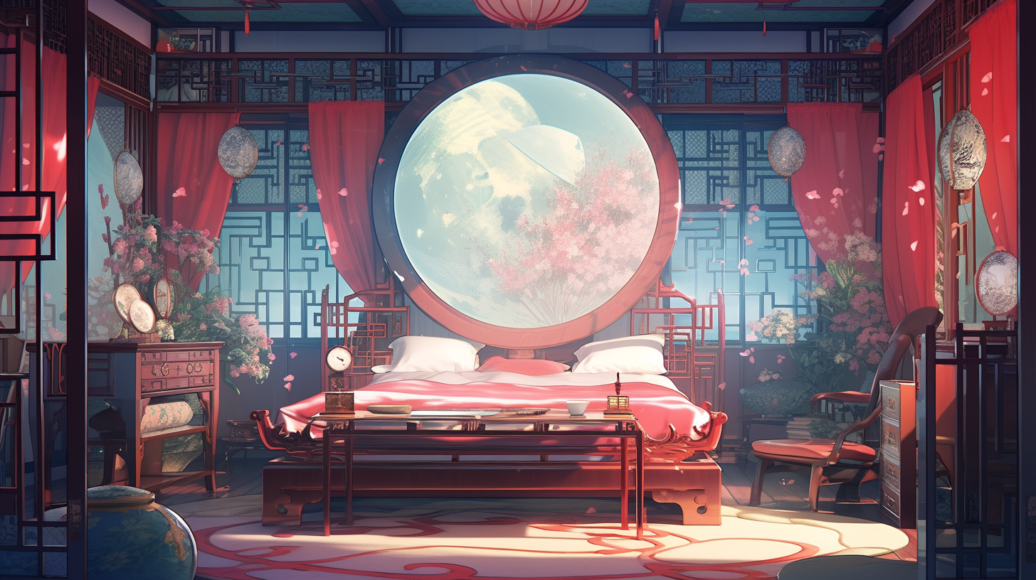 3d仙侠古风背景图片免费下载