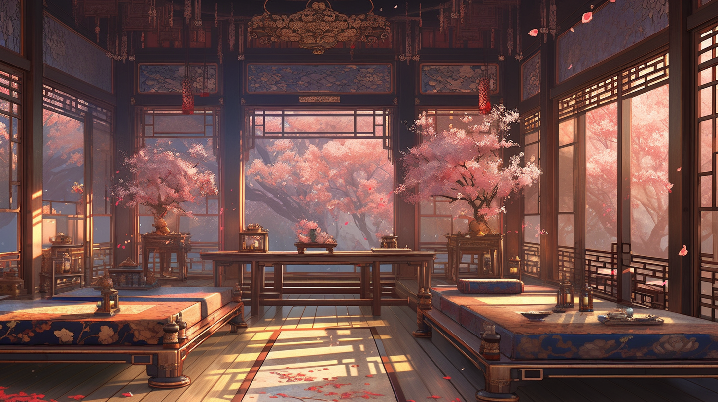 3d仙侠古风背景图片免费下载