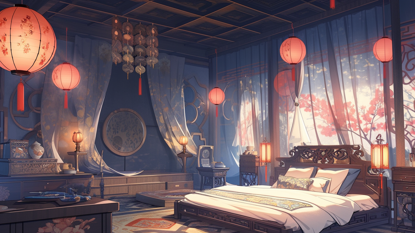 3d仙侠古风背景图片免费下载