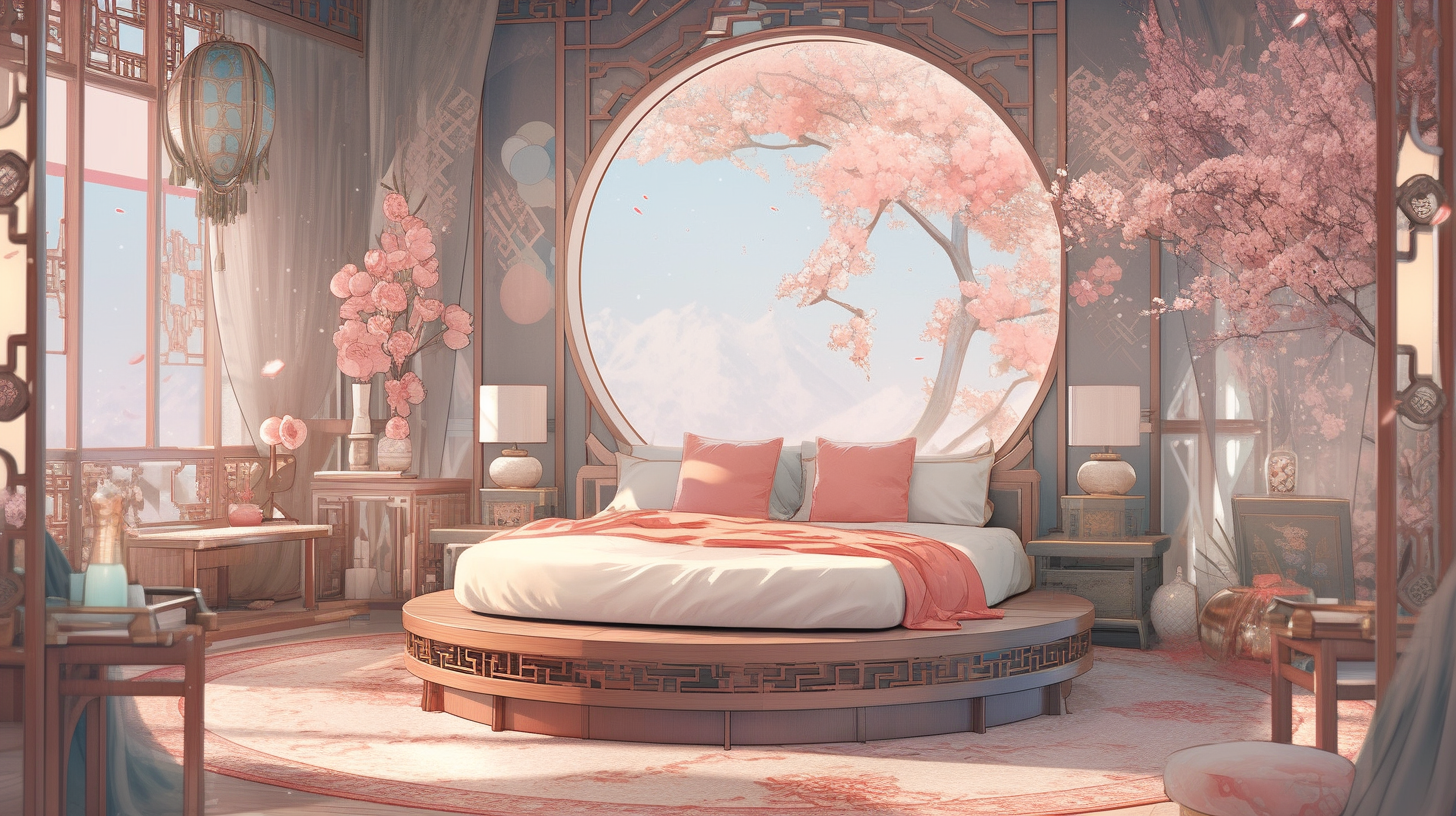 3d仙侠古风背景图片免费下载